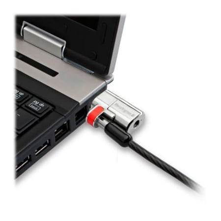 Kensington Kensington ClickSafe Keyed Laptop Lock with 5 ft. Cable, Black K64637WW